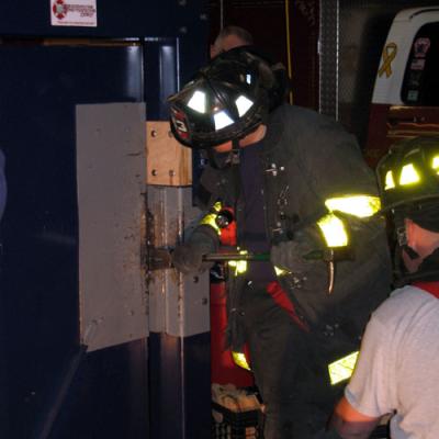 Floral Park Fire Department Forcible Entry Training Prop Long Island