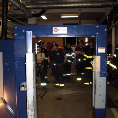 Floral Park Fire Department Forcing Doors New York