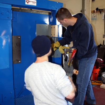 Goshen Fire Department New York Forcible Entry Door Prop Firehouse Innovations 17