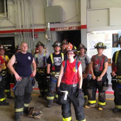 Lake Hiawatha Fire Department Forcbile Entry Training Door Prop Firefighters