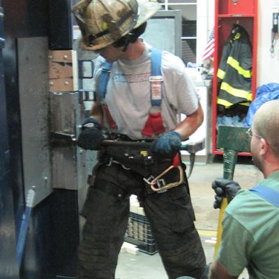 Locust Valley Fire Department Forcible Entry Door Training Prop