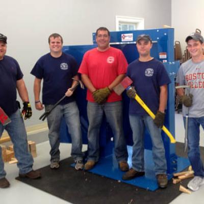 Ridgefield Fire Department Forcible Entry Training Door Prop